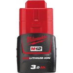 Milwaukee M12 B3 12V/3Ah 4932451388 – Zbozi.Blesk.cz