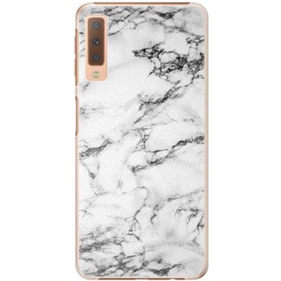 iSaprio White Marble 01 Samsung Galaxy A7 (2018) – Zboží Mobilmania