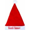 Karnevalový kostým Vánoční čepice s nápisem Veselé Vánoce