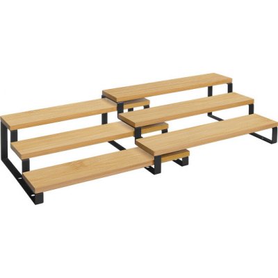 SONGMICS Bambusové poličky na kořenky, kuchyňské poličky 24 x 32 x 11cm – Zboží Mobilmania