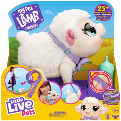 Cobi Little Live Pets Ovečka Snowie 26476 – Hledejceny.cz