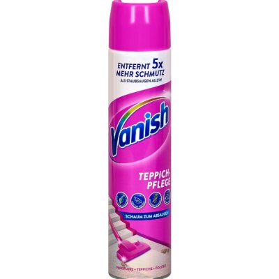 Vanish Teppichpflege Aktivní čisticí pěna na koberce a čalounění ve spreji 650 ml – HobbyKompas.cz