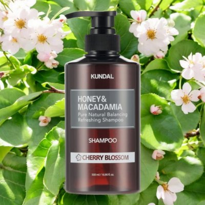 Kundal Honey&Macadamia Shampoo Cherry Blossom Šampon s květy višní 500 ml – Sleviste.cz