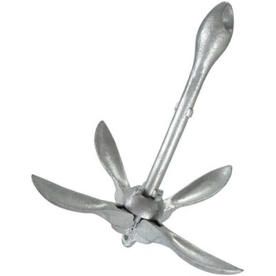 Avar Yacht Kotva čtyřramenná, sklopná, pozink 1,5kg – Hledejceny.cz