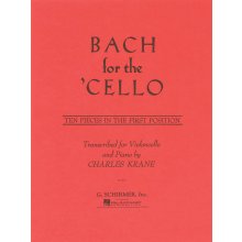 G. Schirmer Noty pro cello Bach for the Cello