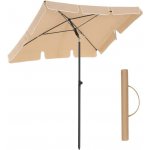 Houseland Zahradní slunečník s ochranným obalem Royal 200 × 125 cm, béžový – Sleviste.cz