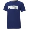 Dětské tričko Puma Alpha Graphic Tee B 585887 12 Modrá