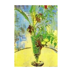 Obraz VR2-389 Vincent van Gogh - Divoké květiny ve skleněné váze obraz -  Nejlepší Ceny.cz