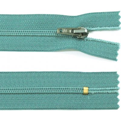 Spirálový zip no.3 nerozepínací 25cm - více barev color: 617 vodová modro-zelená – Hledejceny.cz