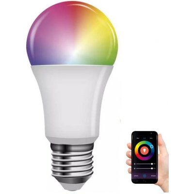 Emos LED RGB Stmívatelná žárovka GoSmart A60 E27/11W/230V 2700-6500K Wi-Fi Tuya EMS1027 – Zboží Mobilmania