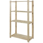 Mamutex Regál 1500 x 800 x 380 mm 4 police borovice – Zbozi.Blesk.cz