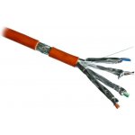 Datacom 1216 drát, CAT7, LSOH, S/FTP, 500m, oranžový – Zboží Živě