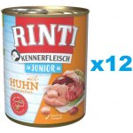 Rinti Kennerfleisch Junior kuře 12 x 800 g – Hledejceny.cz