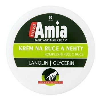 Amia krém na ruce a nehty s lanolinem a glycerinem 200 ml