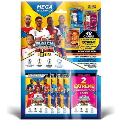 Topps 2023-2024 Match Attax Extra Mega Multipack – Zboží Mobilmania