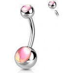 Šperky4U piercing do pupíku banánek BS0005-P – Zboží Dáma