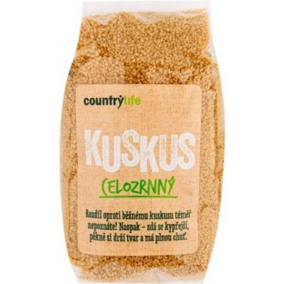 Country Life Česká republika Kuskus pšeničný celozrnný 500 g