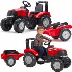 Falk FALK Šlapací traktor Case IH Puma 240CVX s vlečkou FA 996AB – Sleviste.cz