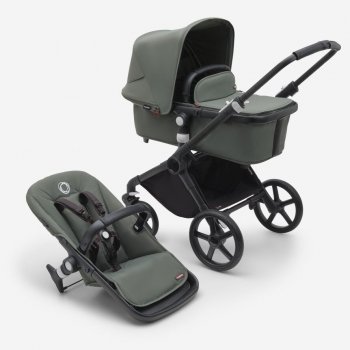 Bugaboo Fox Cub Black/Desert Beige pěnová kola 2023