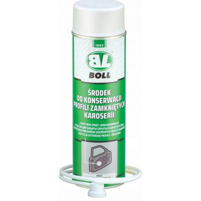 BOLL Konzervace uzavřených profilů karosérií, ochrana dutin s voskem bílá 500 ml – Sleviste.cz