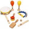 Dětská hudební hračka a nástroj Lelin sada nástrojů L21003