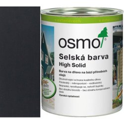 Osmo 2703 Selská barva 0,75 l Černošedá