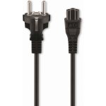 goobay Kabel k notebooku, CEE 7/7(M) - IEC320 C5, černý, 1,8m (trojlístek), přímý, černý (93586) - 19.92.1028 – Hledejceny.cz