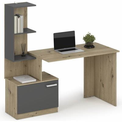 Halmar MISO Grafitový/Dub Artisan – Hledejceny.cz