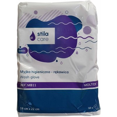 Zarys Žínka mycí bez folie Stila care MOLTON 16cm x 22cm 50 ks – Sleviste.cz