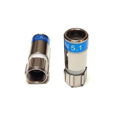 Konektor F Cabelcon F-6-TD 5.1 / 7.0 mm kompresní | Zboží Auto