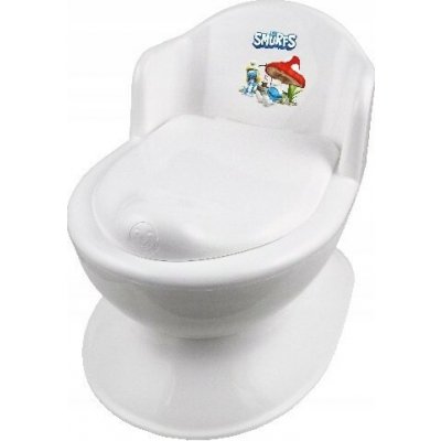 Maltex Nočník přenosná dětská toaleta Šmoulové – Zboží Dáma