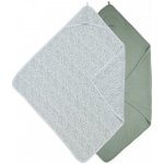 MEYCO Osuška Basic jersey 2 ks Cheetah Forest Green – Zboží Dáma