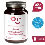 Beggs Iron bisglycinate 20 mg, rosehip extract 100 kapslí – Zbozi.Blesk.cz