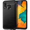 Pouzdro a kryt na mobilní telefon Samsung Pouzdro Forcell CARBON Case Samsung GALAXY A40 černé