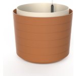 Plastia Samozavlažovací velkoobjemový květináč Berberis 55 terakota + slonová kost – Hledejceny.cz