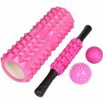 Merco Roller Set IV jóga set růžová – Sleviste.cz
