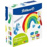 Pelikan prstové barvy základní barvy 4 ks – Sleviste.cz