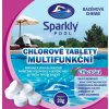 Bazénová chemie Sparkly Pool Chlorové tablety Mini 5v1 1 kg