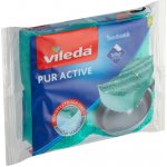 Vileda 116509 PUR active houbička střední 2 ks – HobbyKompas.cz