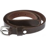 Nivasaža dámský kožený opasek N2200-MIL-DBR tmavě hnědý – Sleviste.cz