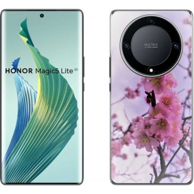 mmCase Gelové Honor Magic 5 Lite 5G - květiny 7 – Zboží Mobilmania