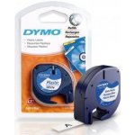 Páska DYMO LetraTag, černý tisk, 12mm (59422) bílá pvc, 4m – Zboží Živě