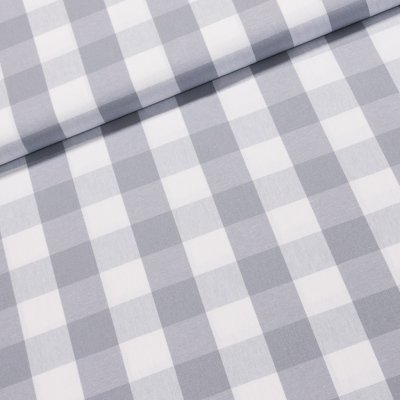 KANAFAS CZ Pravý český bavlněný kanafas ALICE K3,5 12010 kostka 3,5cm, šedý, š.140cm (látka v metráži) – Zboží Dáma