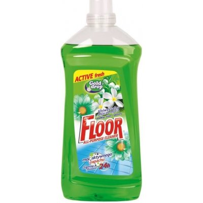 FLOOR univerzální saponát na mytí podlah 1500 ml zelená – Zbozi.Blesk.cz