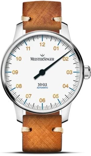 MeisterSinger BM9901G Světle hnědý nubuk řemínek