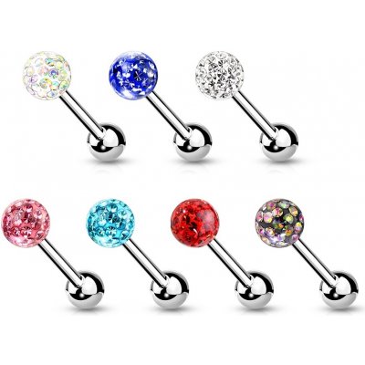 Šperky4U piercing do jazyka vnitřní závit PJ1015-AB – Hledejceny.cz
