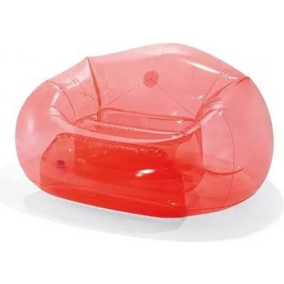 Nafukovací křeslo INTEX 66501 TRANSPARENT BEANLESS BAG