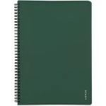 Karton P+P Twin wire blok A4 PP VERDE milano – Zboží Živě