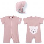 Moniel letní souprava pro miminka a batolata Pastel růžová – Hledejceny.cz