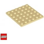 LEGO® 3958 Podložka 6x6 Béžová – Zbozi.Blesk.cz